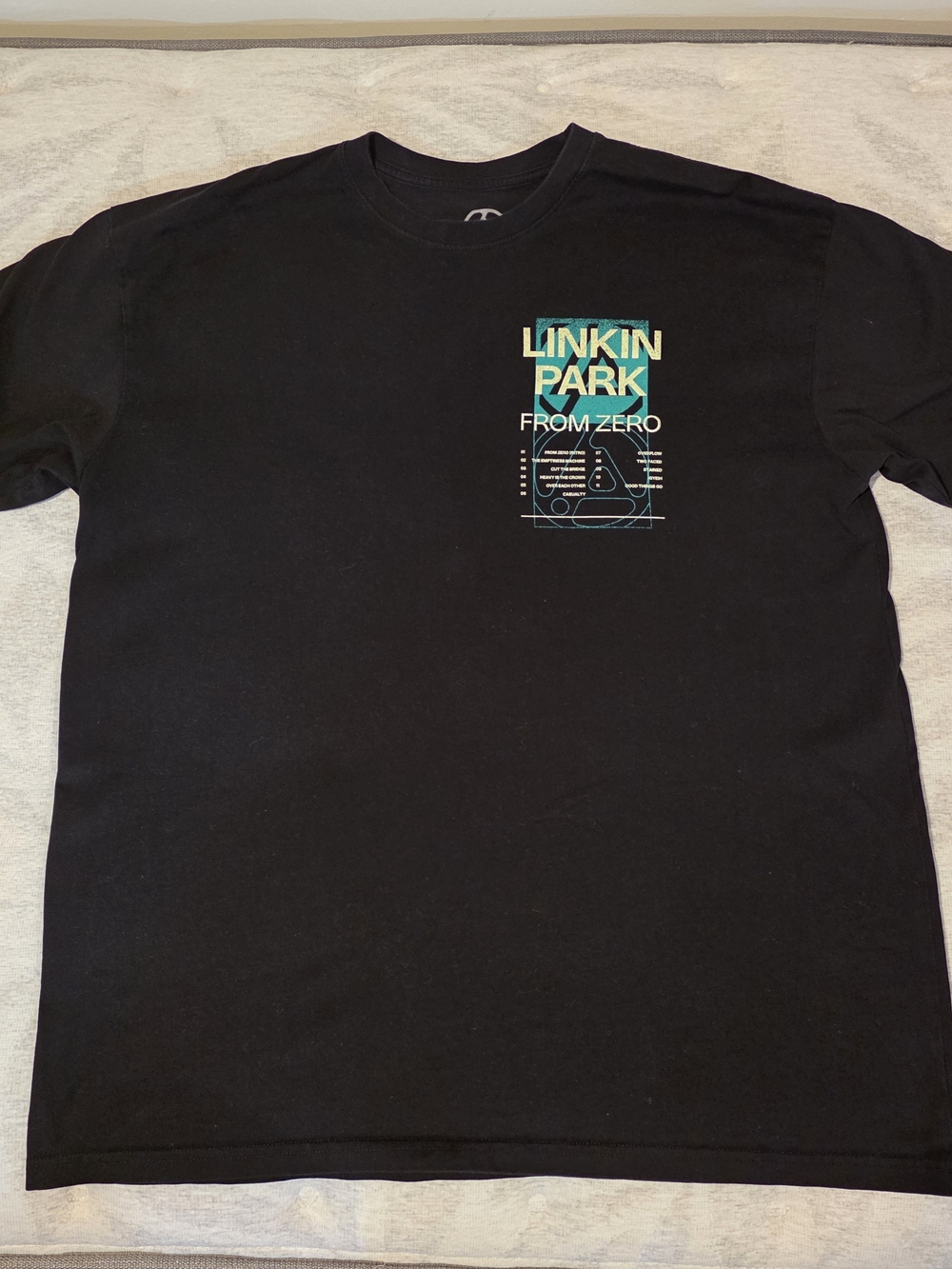 Linkin Park From Zero World Tour Photo Collage Tee XL